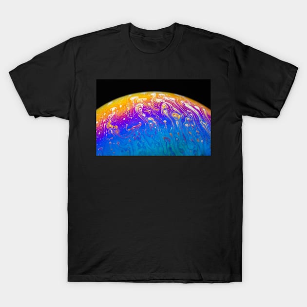 Soap Bubble Close Up T-Shirt by philippemx